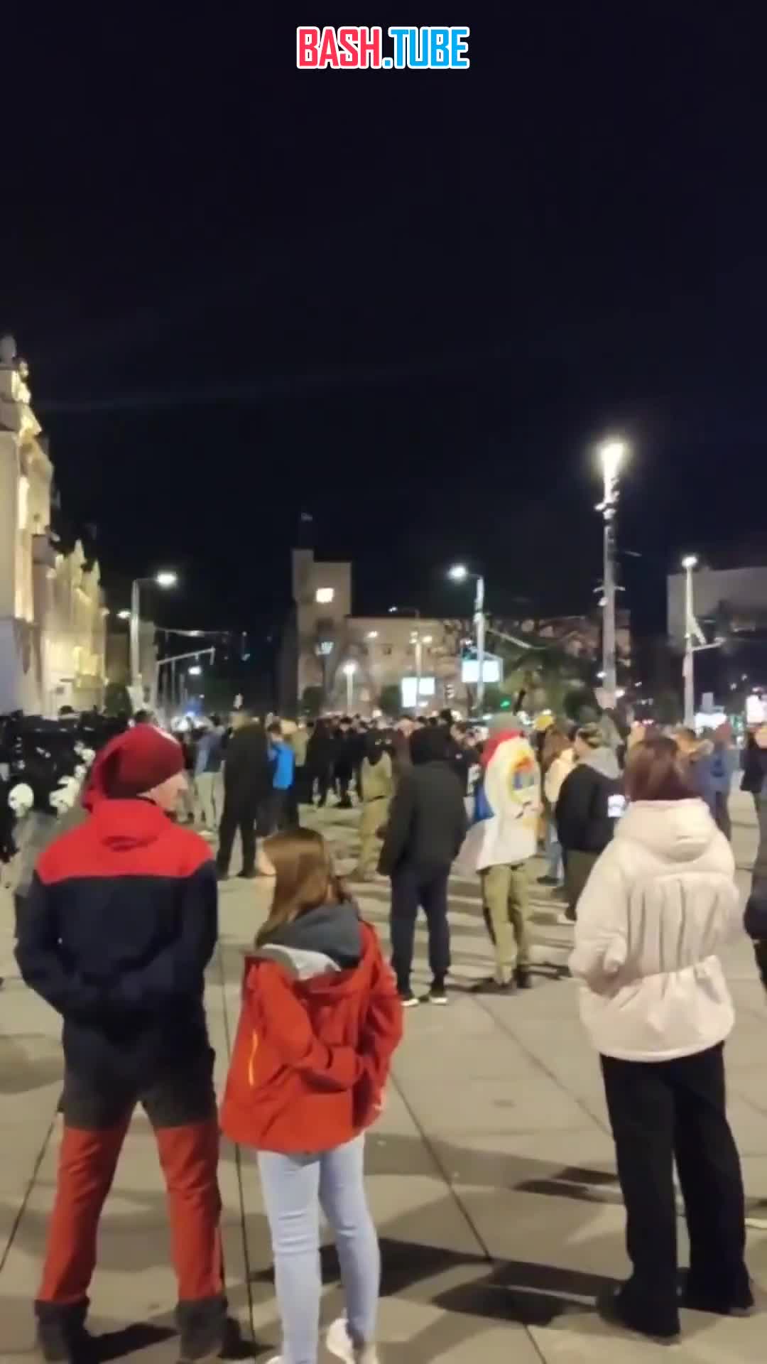  В Сербии украинцы организовали митинг, но на него пришли местные жители, которые поддержали Россию