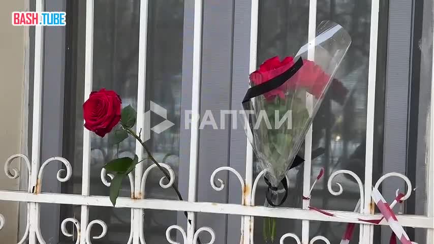  Розы с траурными лентами: обстановка у посольства Ирана в Москве