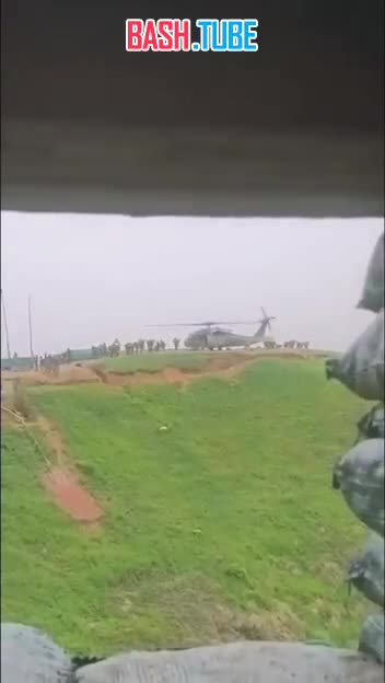  В Колумбии партизанская группировка ELN атаковала колумбийский вертолет UH-60 Black Hawk с помощью дрона в Монтекристо