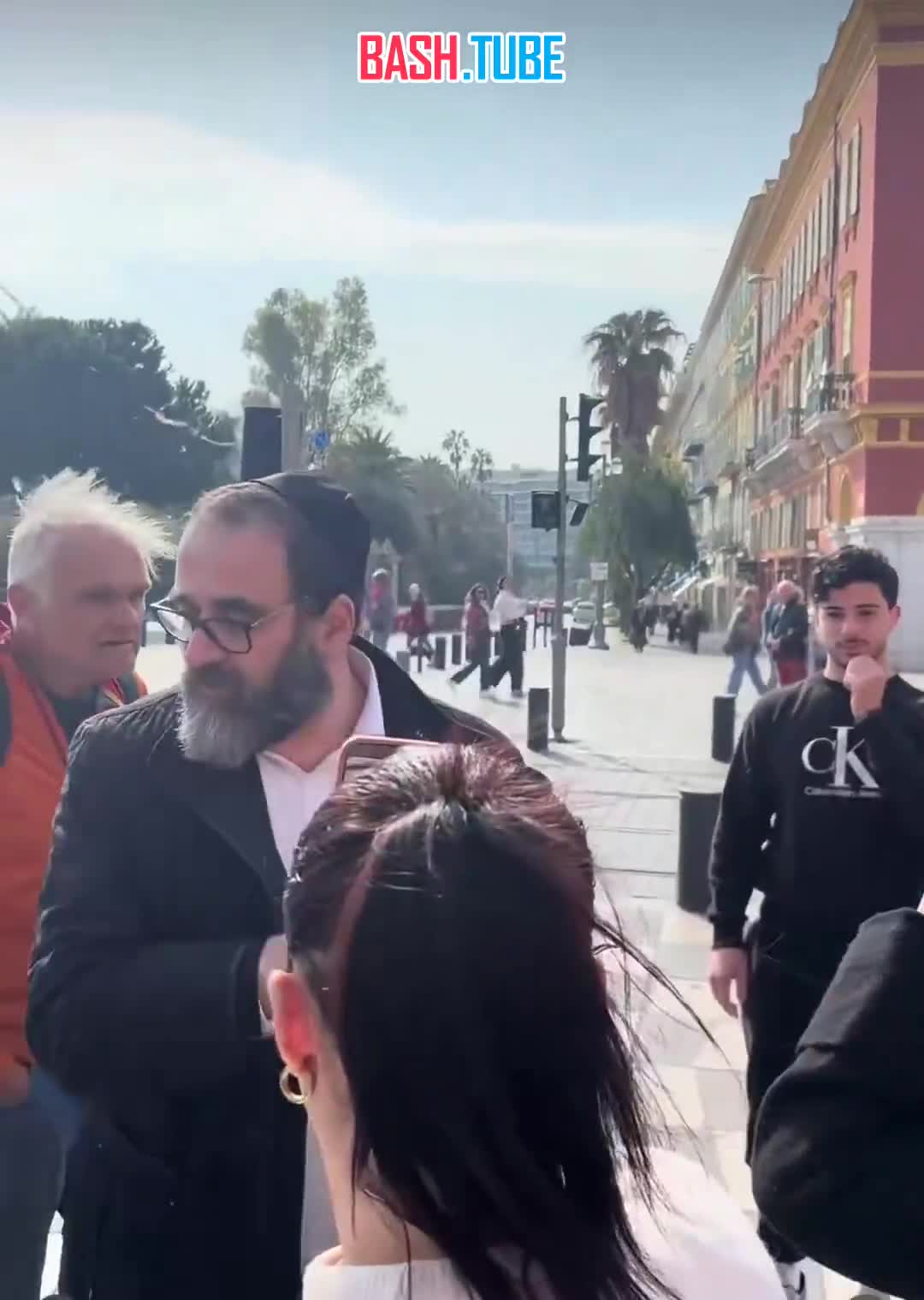  В Ницце (Франция) еврей сначала преследовал пропалестинских демонстрантов