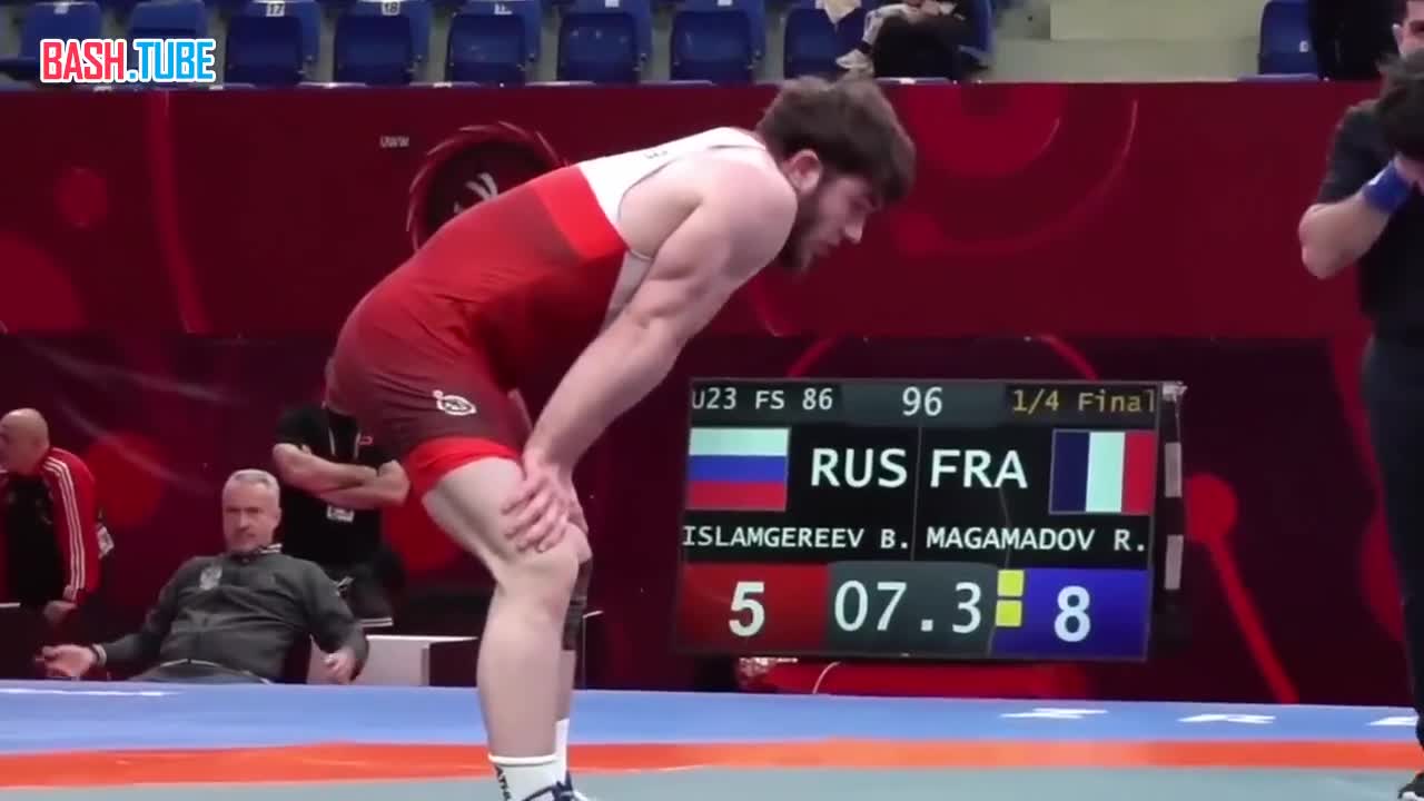  Невероятный приём российского борца на чемпионате Европы поразил всех