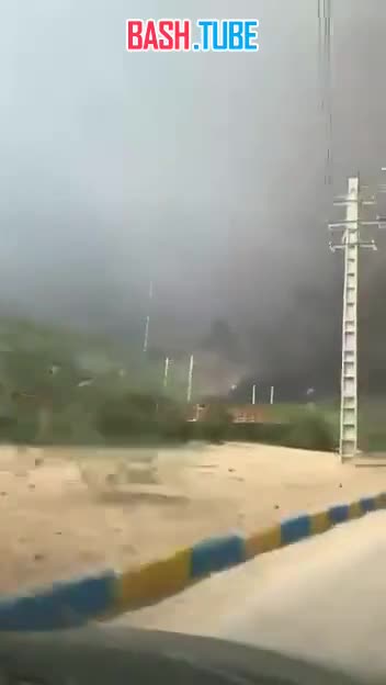  Пожар возник на нескольких объектах газового месторождения Южный Парс в Иране после удара Израиля и США, - власти