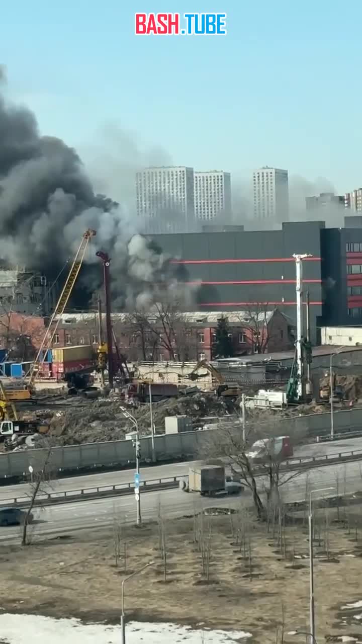  Пожару в бизнес-центре Turas в Текстильщиках присвоен третий ранг сложности