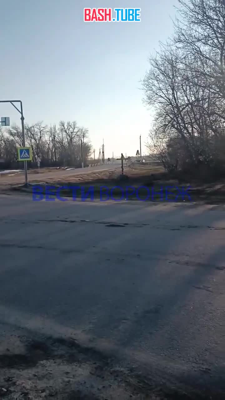  Тепловоз столкнулся с «Ладой» на ж/д переезде в Воронежской области