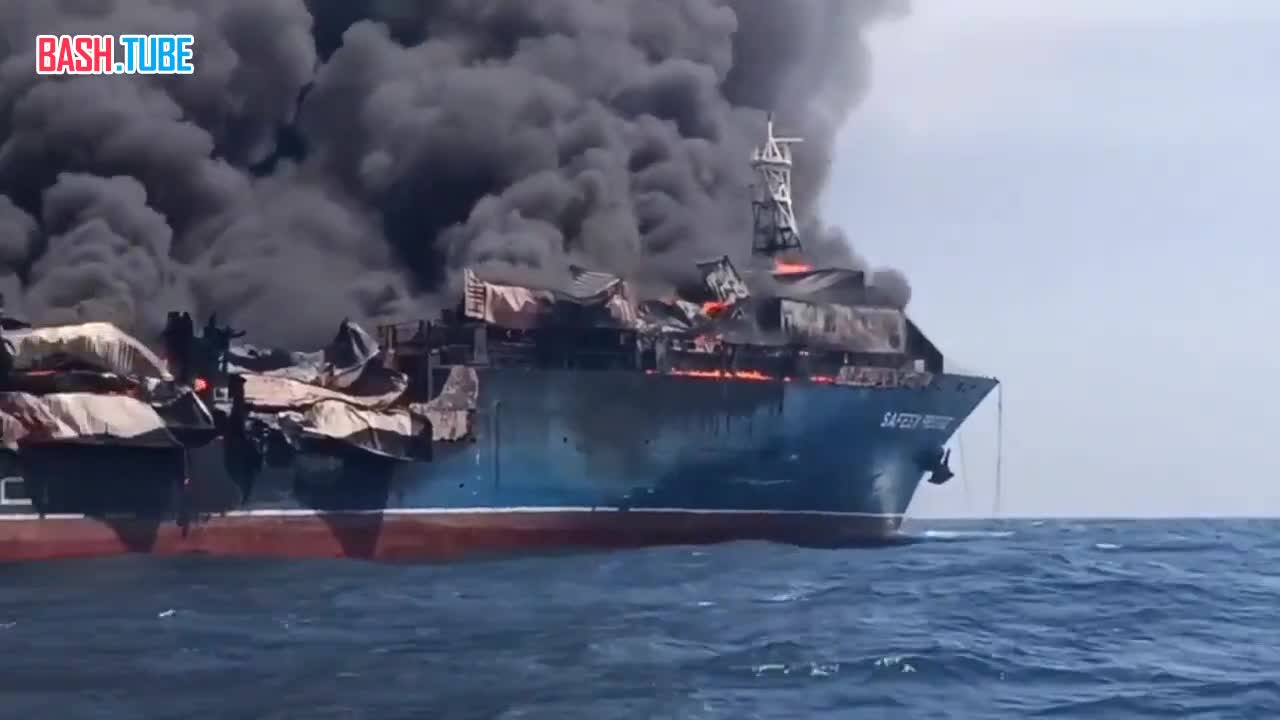  Иран уничтожил еще один нефтяной танкер, пытавшийся пройти через Ормузский пролив без разрешения