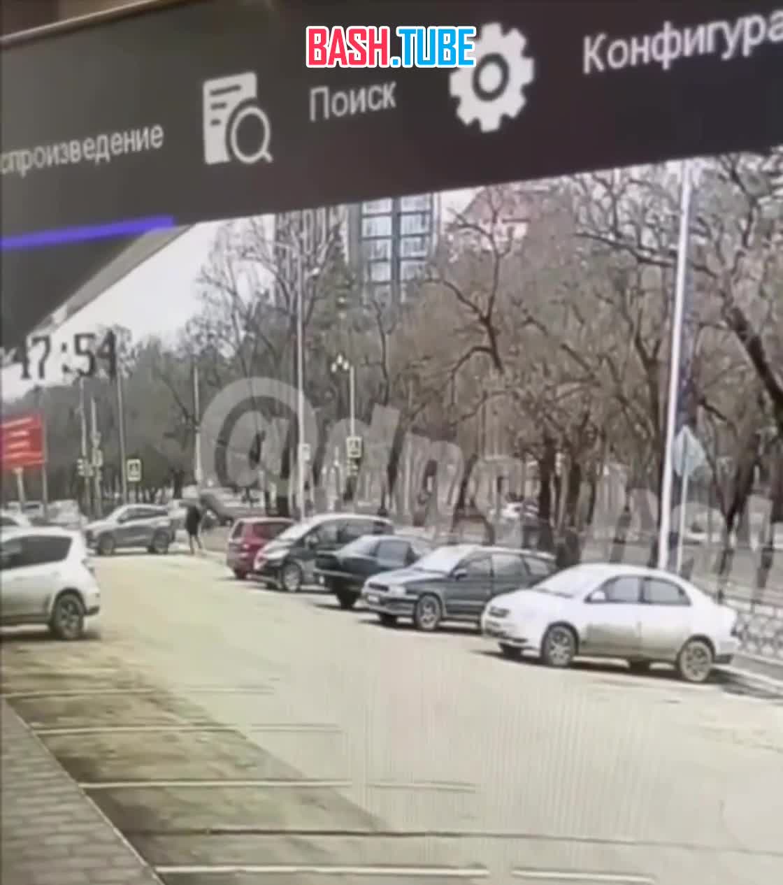  ДТП с геликом на Амурском бульваре в Хабаровске