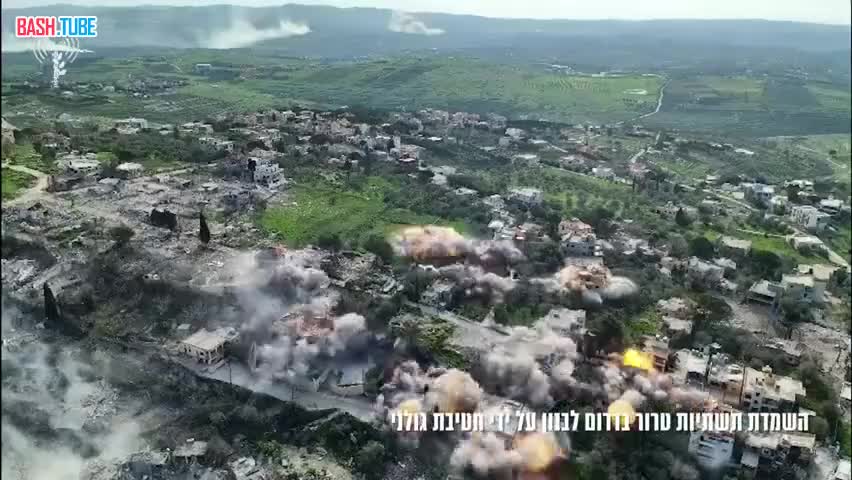  Израиль не сбавляет обороты и продолжает снос жилых кварталов на юге Ливана